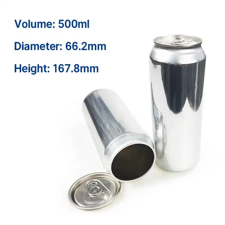 wholesale aluminum cans 190ml 250ml 330ml 500ml beer can production logo color custom aluminum beverage beer can food jars