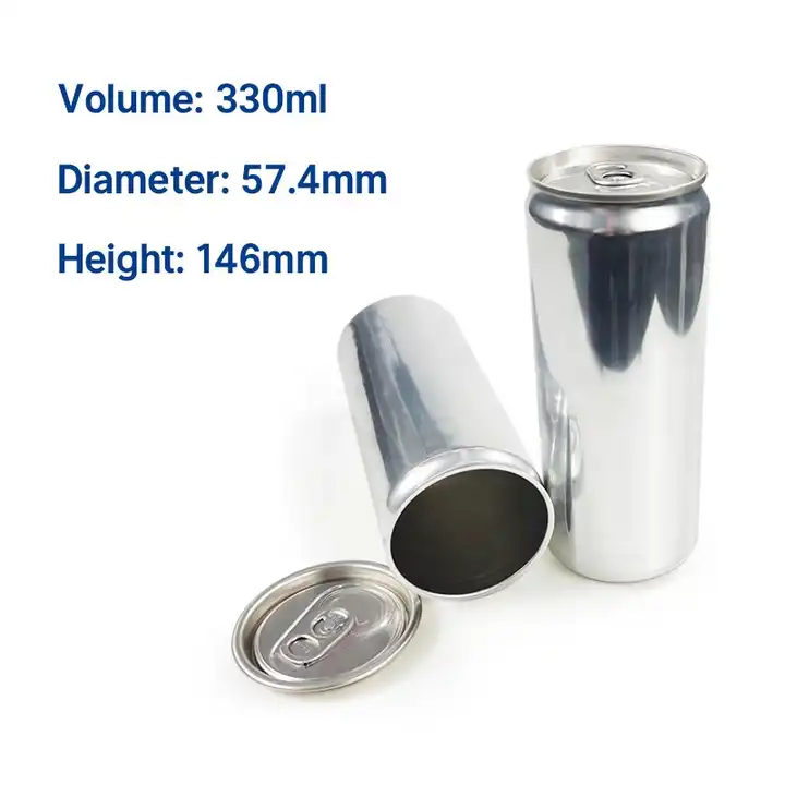 wholesale aluminum cans 190ml 250ml 330ml 500ml beer can production logo color custom aluminum beverage beer can food jars
