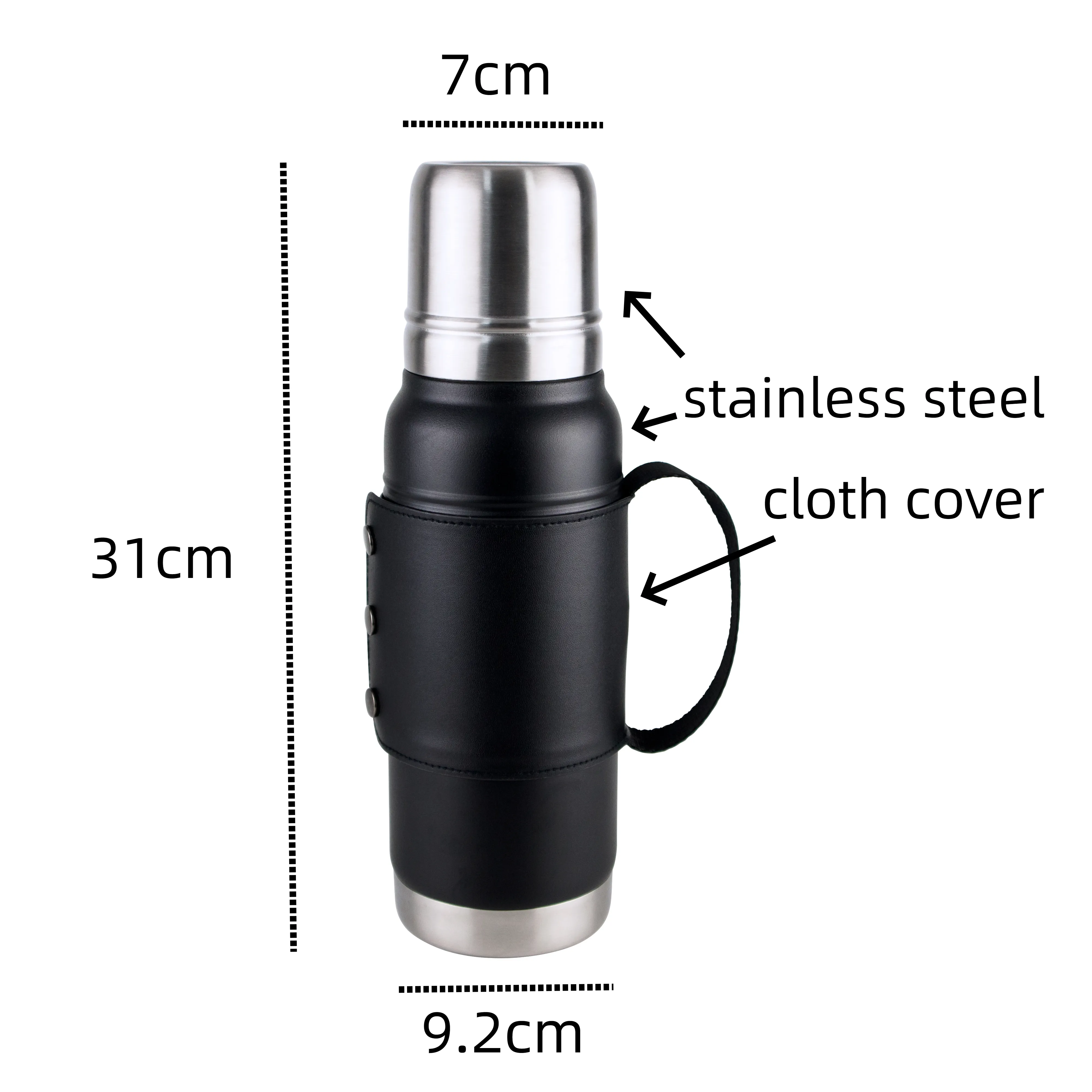 insulated stainless material vacuum function travel cup | 33oz