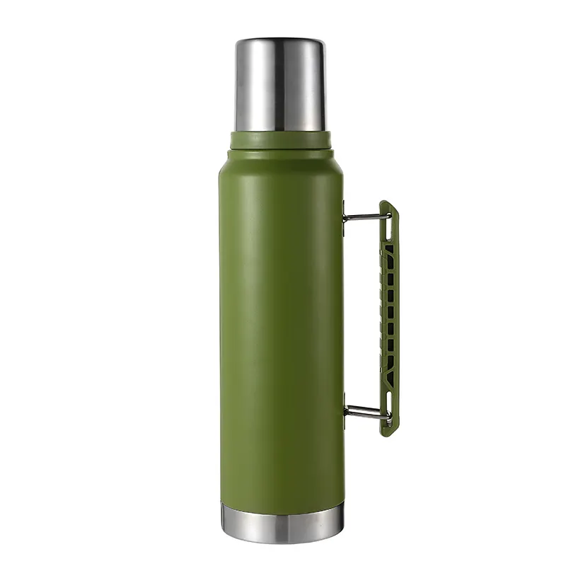 vacuum insulated stainless steel water bottle for camping | 40oz