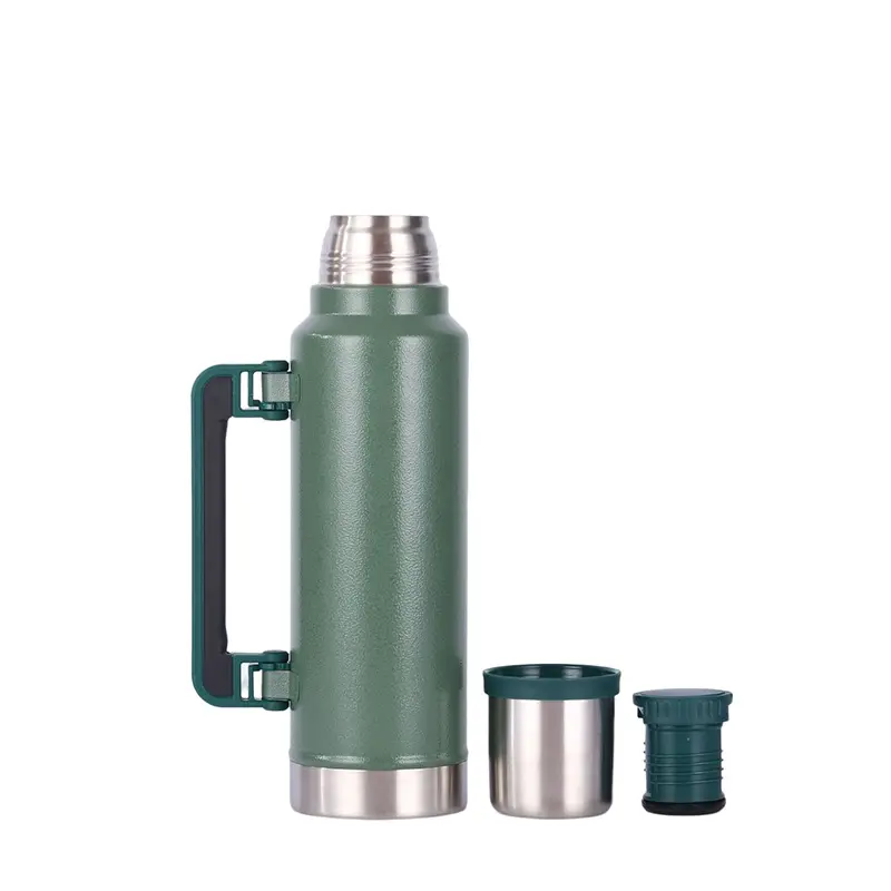 stainless steel vacuum thermos portable travel kettle flask for camping | 33oz