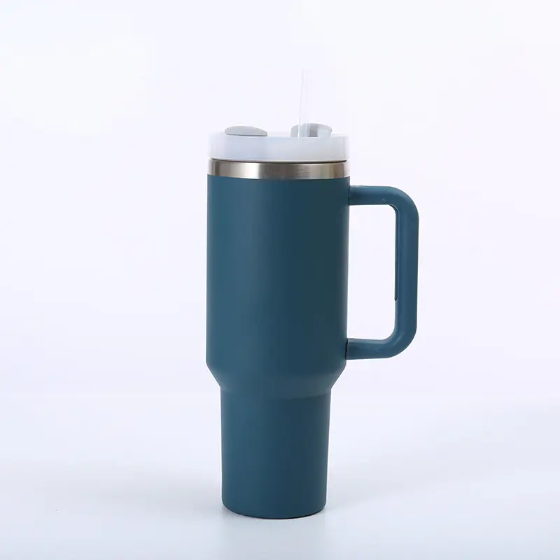 tumbler Vacuum bottle Straw Outdoor water bottle | 40oz