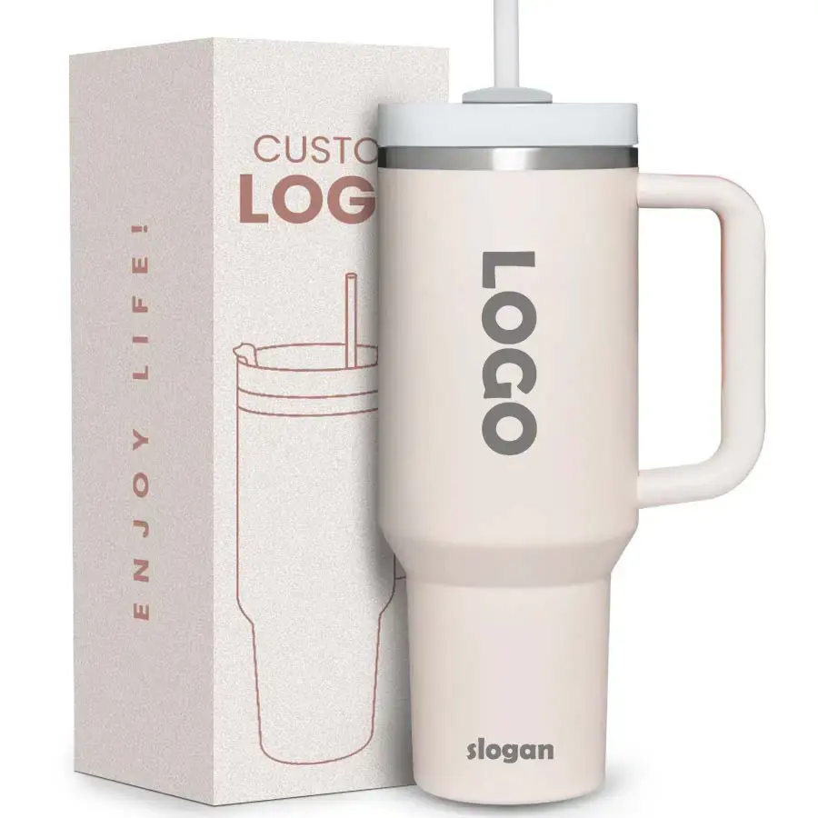 customized  stainless steel vacuum insulated tumbler  | 40oz