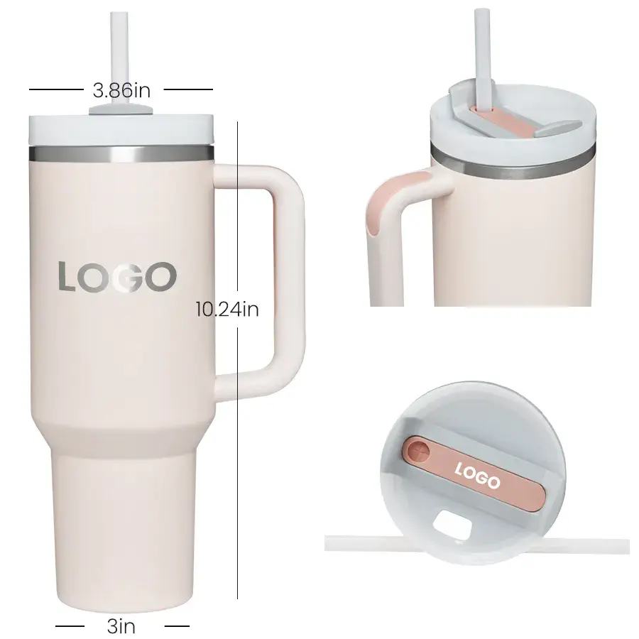 customized  stainless steel vacuum insulated tumbler  | 40oz