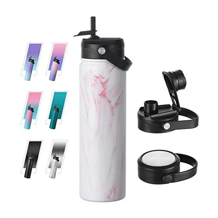 stainless steel vacuum sports water bottle | 24oz