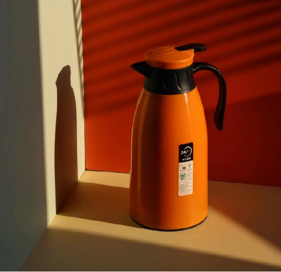 Large capacity vacuum thermos bottle with handle 64oz